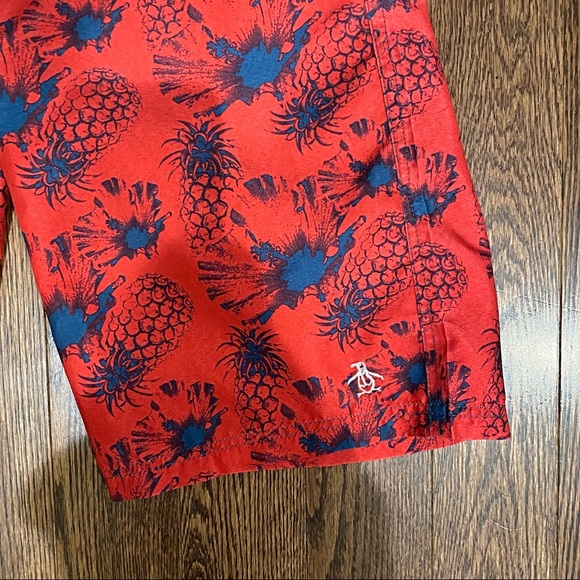 {Original Penguin} Pineapple Swim Trunks, 18 - Picture 4 of 4